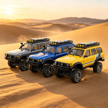 JXC 1/12 Full Scale Lc80 Rc Crawler Cruiser Remote Control Off Road Climbing Car With Light System For Hobby Users