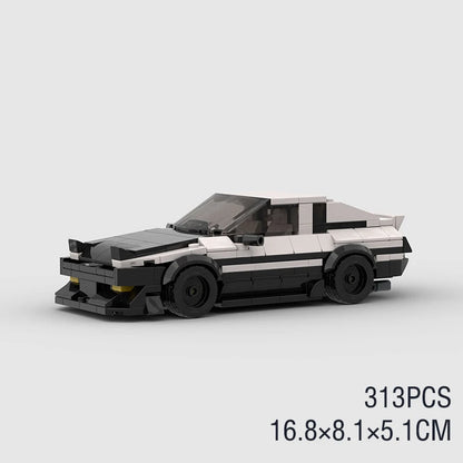 MOC Speed Car Miata MX-5 NA M3 Super Race Sport Vehicle Model Building Block Technical Racing Brick Toy Christmas Gift City