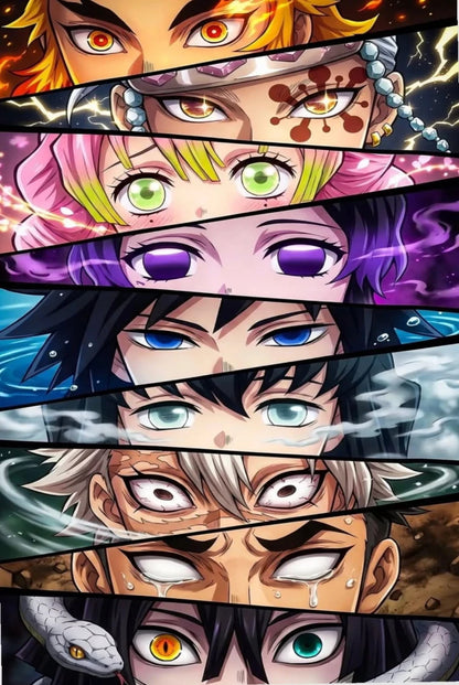 500 PCS Jigsaw Puzzle Japan Classic Hot Anime Demon Slayer Puzzles, Perfect for DIY Creative Fun with Family,Gift ,teasing Toy