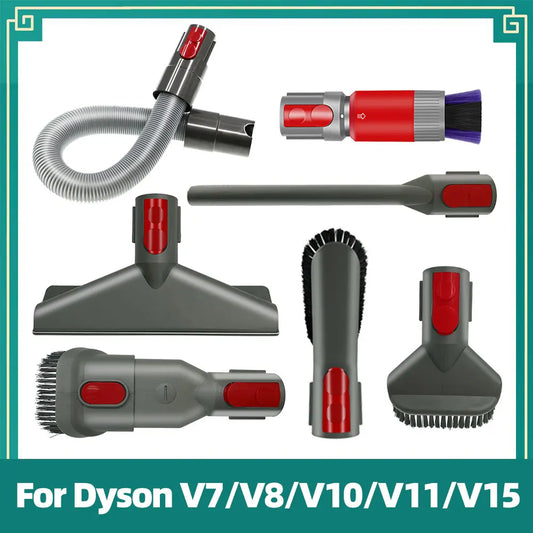 Telescopic Rod Extension Tube Fit For Dyson V7 V8 V10 V11 V15 Handheld Vacuum Cleaner Extension Tool Accessories Spare Parts