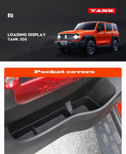 For Great Wall GWM TANK 300 Tank 300 2022 2023 2024 Accessories Door Slot Storage Box Storage Interior Accessories