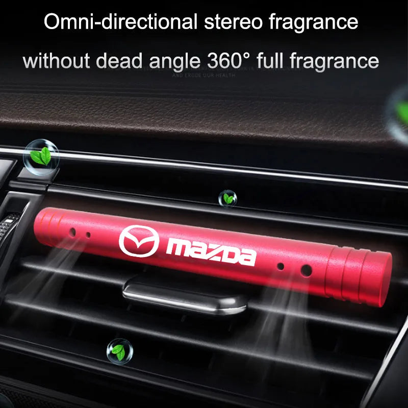 Car Aromatherapy Stick Air Conditioning Vent Solid Perfume for Mazda 3 bk bl 323 Axela Atenza CX-3 CX-4 CX5 CX-7 Car Accessories