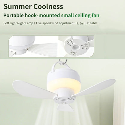 Camping Fan Portable Camping Fan Rechargeable Electric Fan Rechargeable Wireless Fan Outdoor Camping Fan for Bedroom Camping