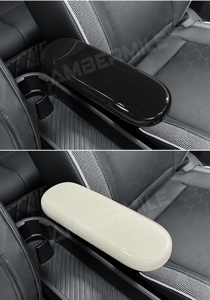 For MINI Cooper E/SE J01 EV Aceman J05 2024 2025 Car Center Console Storage Box Armrest Panel Cover Sticker Interior Accessories