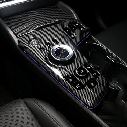Car Center Control Panel For Tuning Kia Sportage NQ5 2022 2023 Left Hand Drive Gear Shift Cover Central Decal Protection