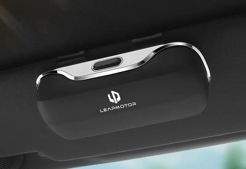 For Leapmotor C10 C16 T03 C11 Car Glasses Box Portable Car Sunglasses Holder In The Car Driving Glasses Holder Eyeglass Case