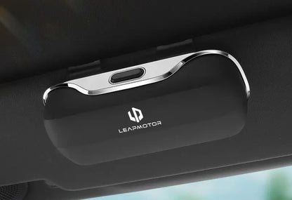For Leapmotor C10 C16 T03 C11 Car Glasses Box Portable Car Sunglasses Holder In The Car Driving Glasses Holder Eyeglass Case