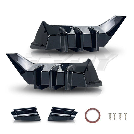 Car Styling For Honda Civic Hatchback 2021Body Kits Rear Spoiler Bumper Edge Rear Diffuser FK8 Rear Spoiler