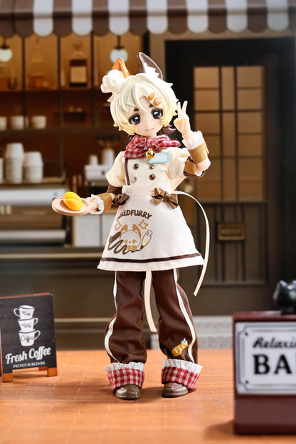 Genuine Mirai Dolls Boxed Furry Series 1/8 Action Figure Bjd Blind Box Anime Character Doll Model Desk Ornament Collect Toy Gift