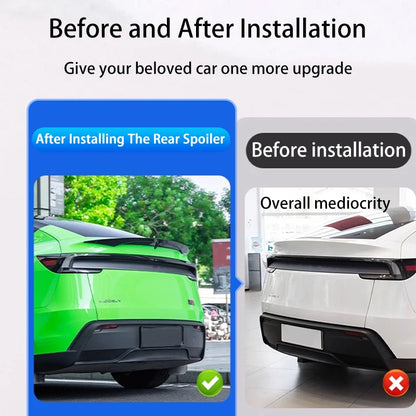 For New Tesla Model Y Juniper 2025+ Dedicated Tail Wing Upgrade And Modification High-performance Sports Non Perforated Spoiler
