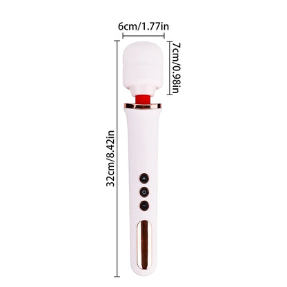 Magic AV Wand Vibrator for Women with 14 Powerful Modes Clitoris And G Spot Stimulator Female Masturbation Body Massager Sex Toy