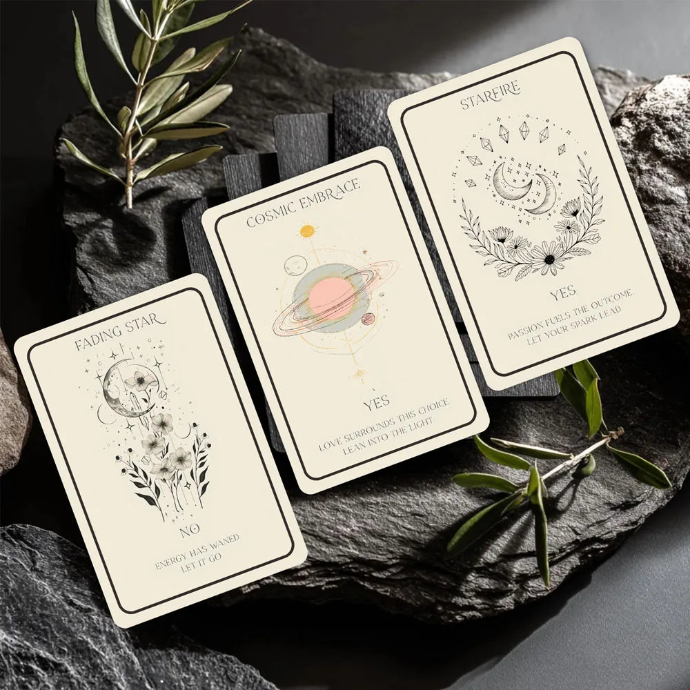 44 Card Deck, 13x8 Celestial Oracle Cards, Cosmic Guidance for Ultimate Personal Growth, Card Game for Inspiration
