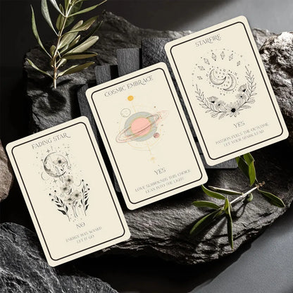 44 Card Deck, 13x8 Celestial Oracle Cards, Cosmic Guidance for Ultimate Personal Growth, Card Game for Inspiration