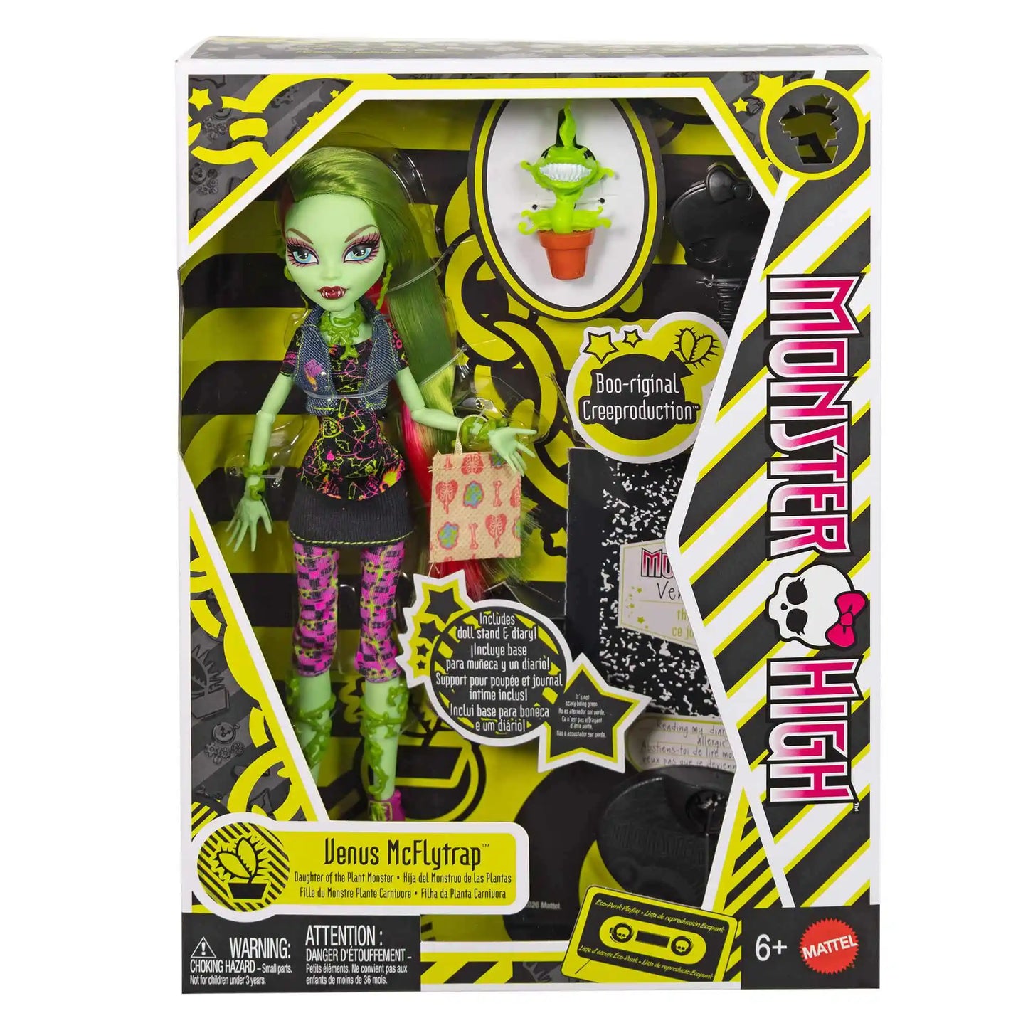 Monster High Draculaura Zombie Handmade Doll Toy Collection Doll Venus Dress up Doll  Venus McFLytrap Robecca Steam