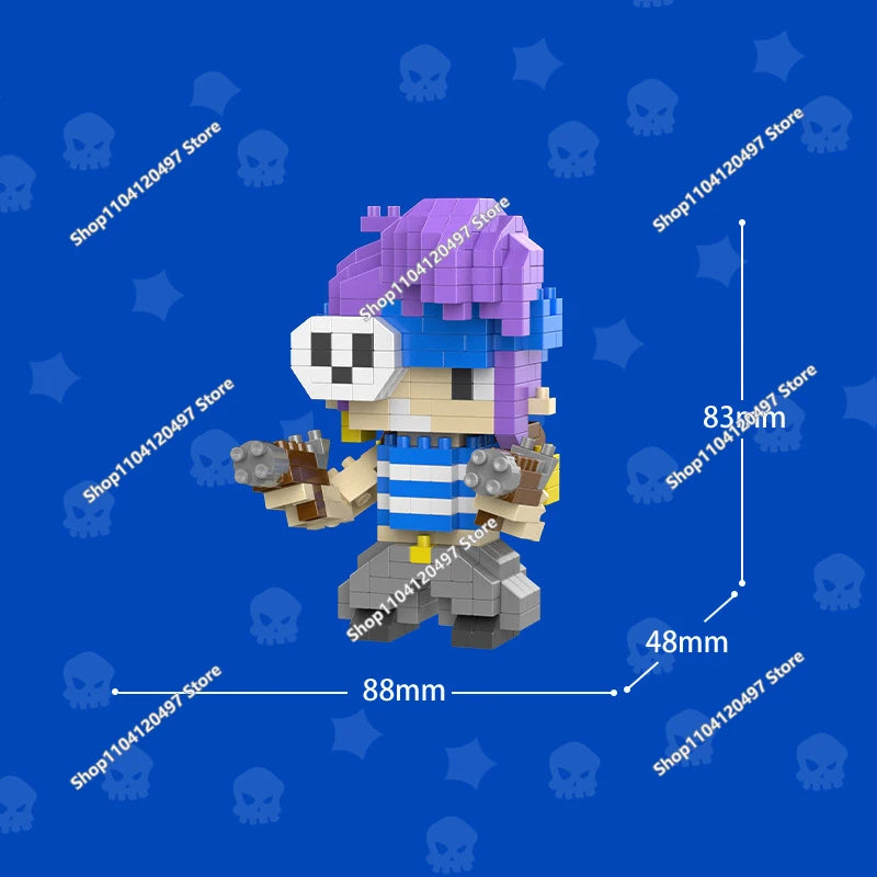 Wilderness Game Brawl Stars Kaze Kenjii Toy Figures Children's Toys Kwazii Peso Penguin Anime Action Figure Children's Toy