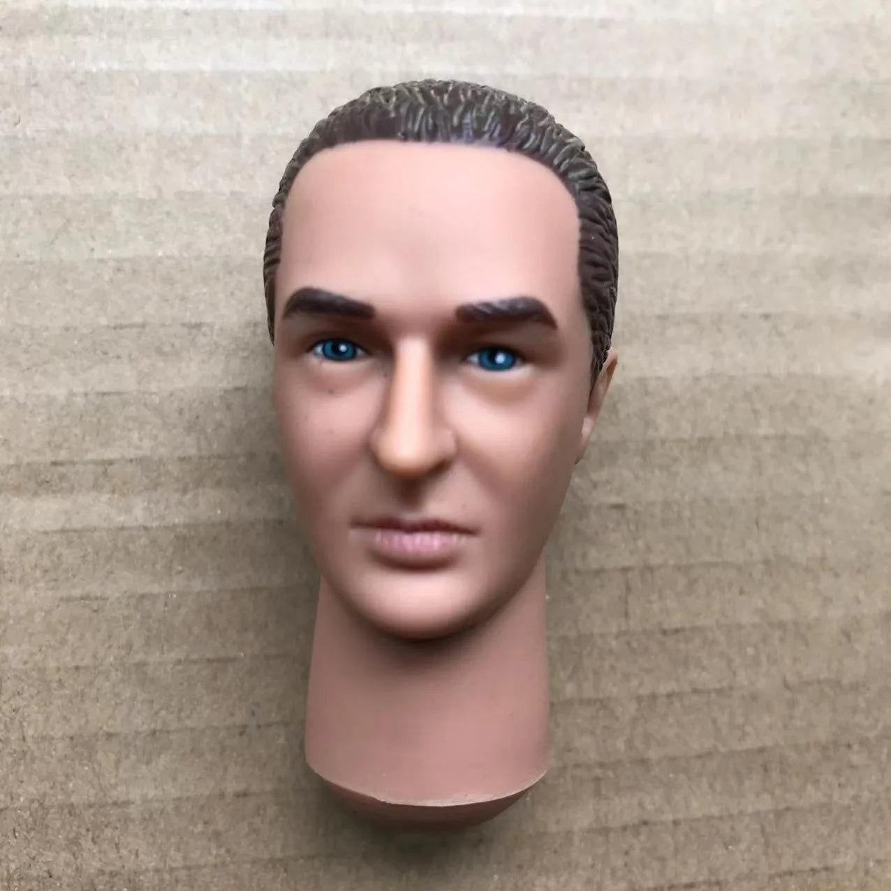 Male Doll Heads Quality Makeup Doll Figure Collection Doll Parts Famous Men Stars Rare Face Doll Heads DIY Toy Accessories
