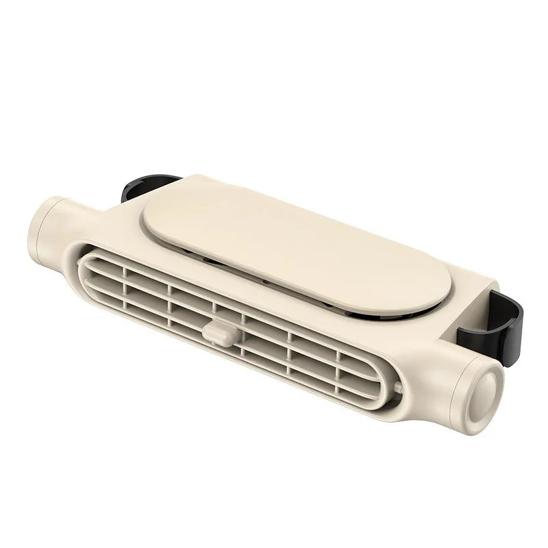 2026 New Car Seat Fan 3000mAh Built-in Battery Long Lasting USB No Blade Backrest Fan Cooler car air conditioner car fan cooler