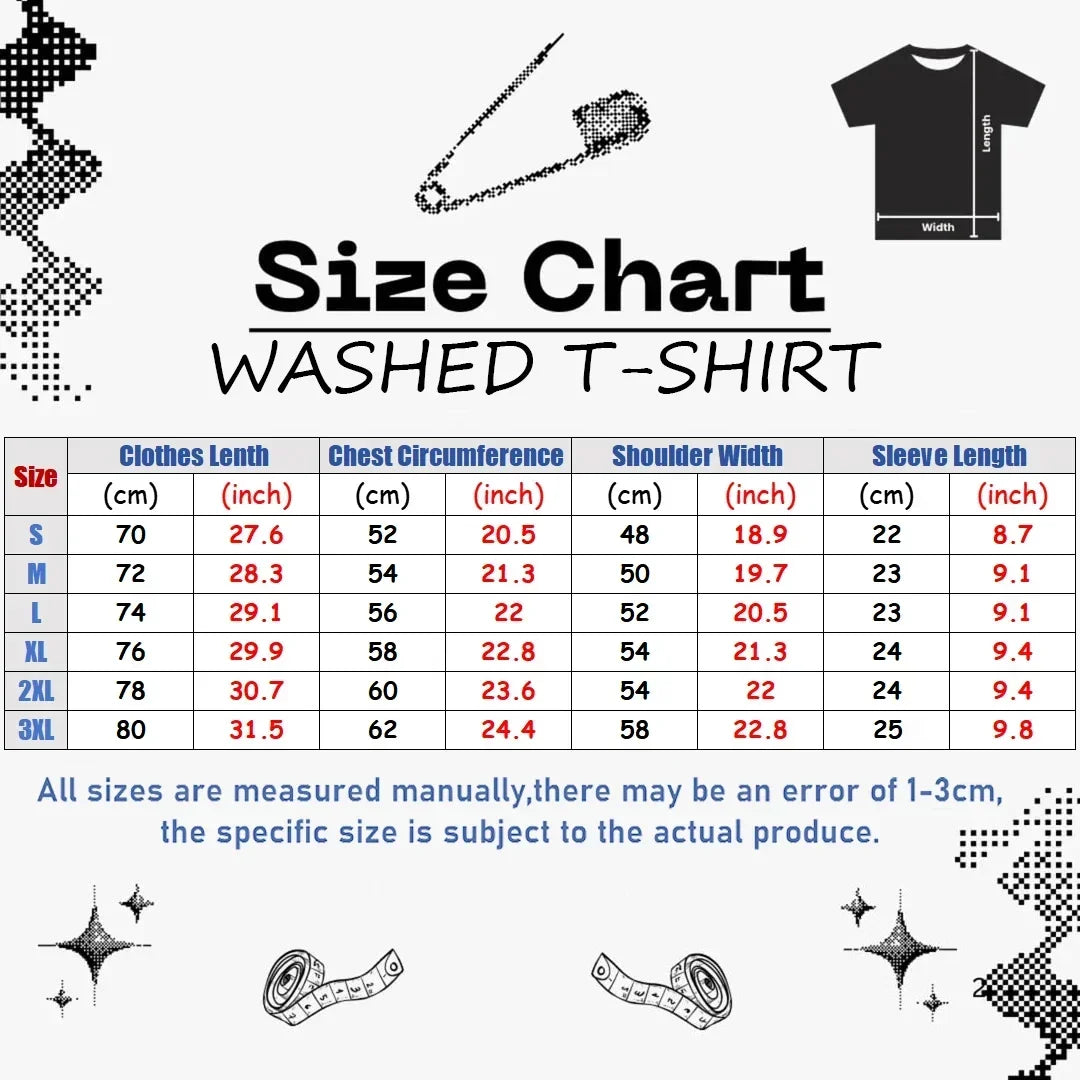 Classic Retro Game Devil May Cry Hot Sale Peripherals Print T-shirt Men Women New Streetwear Style Tee Vintage Washed Cotton Top