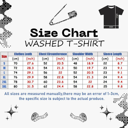 Classic Retro Game Devil May Cry Hot Sale Peripherals Print T-shirt Men Women New Streetwear Style Tee Vintage Washed Cotton Top
