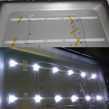 For 32" TV 32LED02T2M 32LED01T2M 32LED03T2M 32LED06T2W LE-8822A ULM-32TC114 HV32MXC200X-B SM315TWD602 D0206 LED Backlight Strip