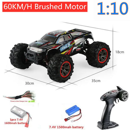80KM/H Brushless RC Racing Car Metal Alloy 200M Distance Racing Buggy off Load Climbing RC truck Shock Absorption Vehicle RC car