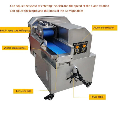 PBOBP Vegetable Shredder Electric Chopper Multi-function Food Cutter Dumpling Stuffing Ginger Garlic Chili/Meat Stuffing Machine