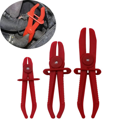 3-piece Set of Plastic Oil Pipe Cutting Pliers, Oil Pipe Sealing Pliers, Oil Pipe Clamping Tools Tools Set