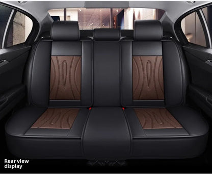 Universal One-piece Seat and Split Seat Car Seat Full Cover Breathable Leather SUV Car Seats Cushion Full Cover Protection