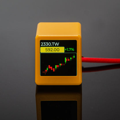 GeekMagic PRO BitCoin Cryptocurrency,Stocks,Futures,Currency Exchange Rate,Price Tracker Ticker,Time Clock Weather Display