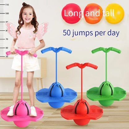 Bouncing Ball Frog Jump Long Height Exercise Equipment Increase High Jump Bouncing Ball Balance Training Equipment