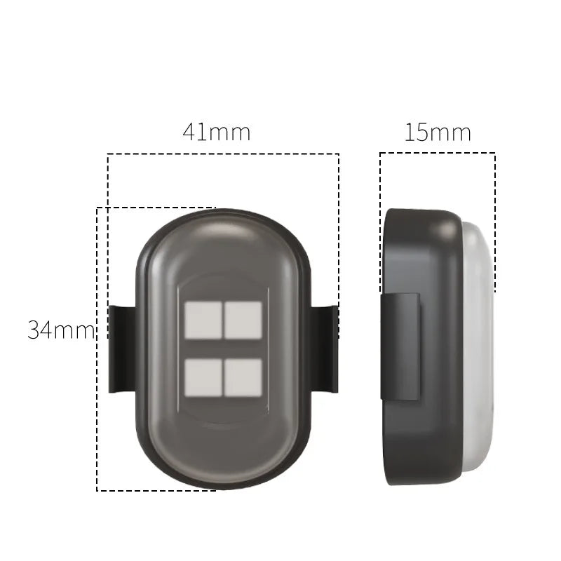 RGB Led Car Strobe Lights Motorcycle LED Flash Position Wireless Light Aircraft Airplane Helicopter Warning Lights Accessories