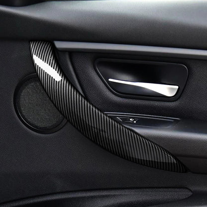 Car Center Console Dashboard Gear Shifter Panel For BMW F30 F31 F34 3GT F32 F33 F36 Trim Accessories, Carbon Fiber ABS Sticker