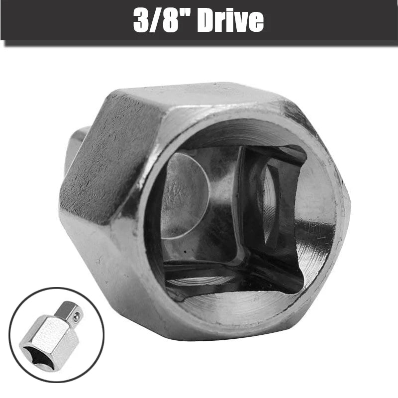 Fuel Pump Removal Lid Tank Cover Lock Ring Tool 3/8" to 1/2" Adjustable Spanner Wrench Tool For Mercedes-Benz/BMW/Audi/VW