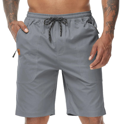 Summer Fitness Training Cargo Shorts, Men's Sweatpants Jogging Athletic Pants Tactical Casual Shorts Pants
