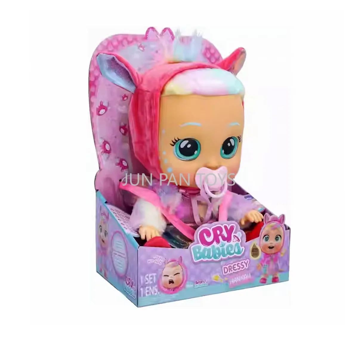 Original Cry Babies Series 1 Magic Tears Icy World Storyland House Tina Bff Dotty Fashion Dolls Collectible Kids Toy Figures 1pc