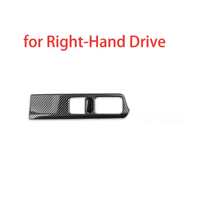1PC Car Interior Accessory For Hyundai Santa Fe MX5 2024 2025 LHD RHD Headlight Adjustment Switch Panel Frame Protective Cover