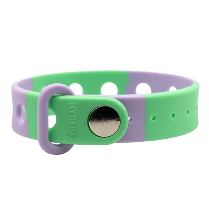 1-24pcs 21.5cm Silicone Bracelets with Holes Soft Wristbands Fit Shoe charms Shoe Accessories Pins Adjustable Size Kids Ornament