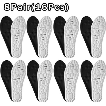4D Cloud Technology Insole - Super Soft / Ultra Comfort Insole / Sneakers Pad - Acupoint Massage Insole for Foot & Joint Support