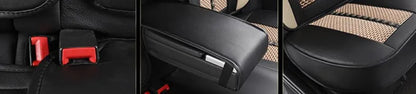 Full set car seat covers + Steering wheel cover for Haval M6 2025-2023 Top quality breathable seat cushion seat case for M6 2024