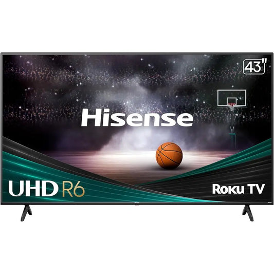 43-Inch Class R6 Series 4K UHD Smart Roku TV with Alexa Compatibility, Dolby Vision HDR, DTS Studio Sound, Game Mode (43R6G)