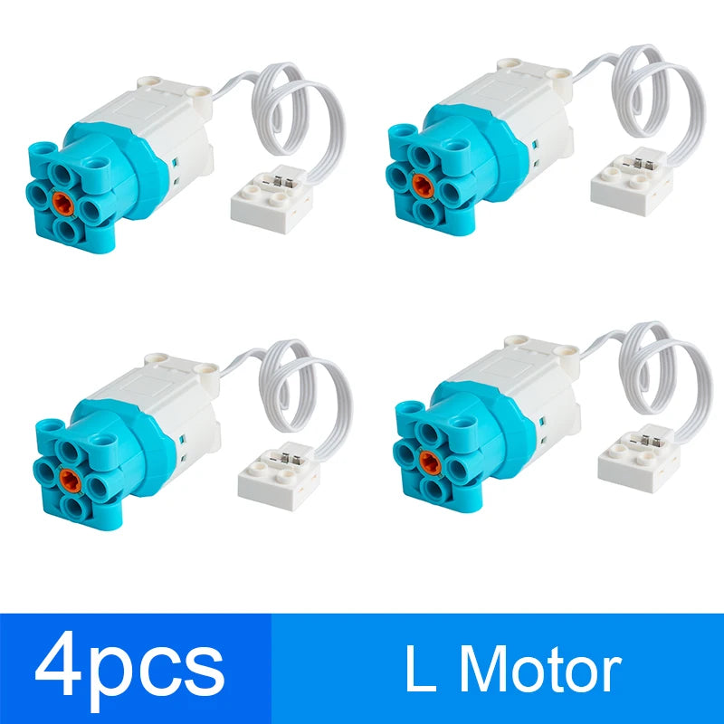 MOC Technical Parts L Motor 88003 Building Blocks Power Function Multi High Speed PF Sets Brick Toys DIY Motor for Legoeds