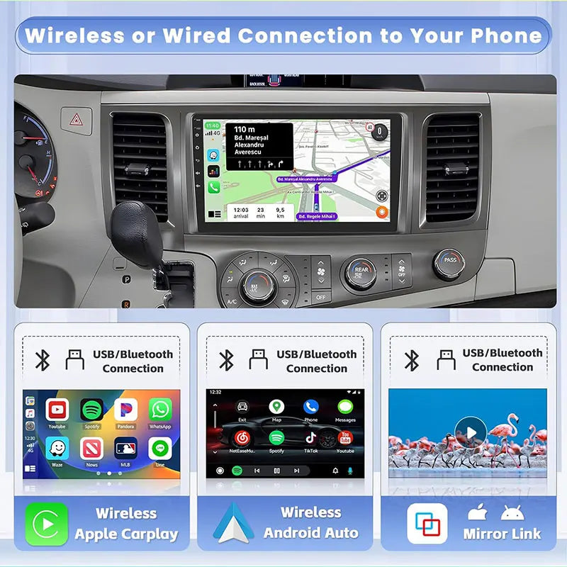 Car Radio Android 15 For Honda Civic 8 FK FN FD 2005 - 2012 RHD Multimedia Player Navigation GPS Carplay Stereo BT Head Unit DSP