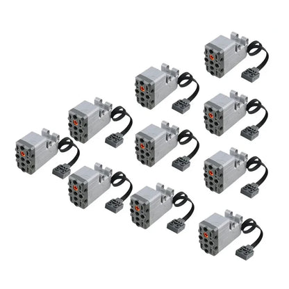 New Enhanced Servo Motor 88004 Building Block Power Functions MOC Technical Car Model Steering Bricks Toys Accessory 1/2/4/10PCS