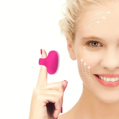 Pocket Mini Ring Face and Eye Massager Portable USB Charging Waterproof Face Eyes Body Relieve Fatigue Facial Skin Care Tools