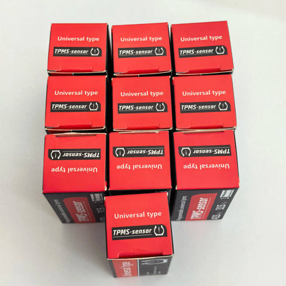 10Pcs Universal TPMS Tire Pressure Programmable Sensor  For Tool TS408 TS508 ITS600 315MHZ+433Mhz 2 In 1 Sensor