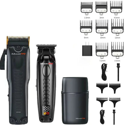 2024 New Babymodel PRO Professional Hair Clipper Trimmer Shaver Set 7500RPM DLC Alloy Blade Professional Hair Trimmer USB Socket