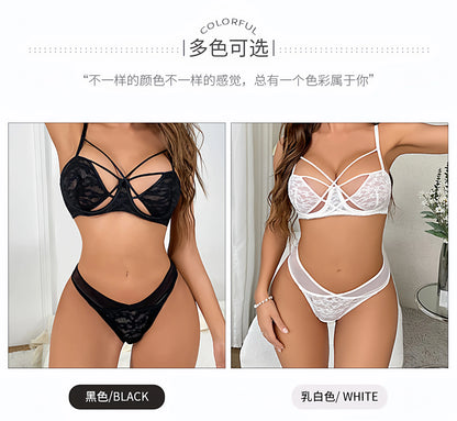 New Arrival French Style Lace Bra Set Female Push Up Underwire Thin Cup Anti Sagging Comfort Lingerie Suit For Everyday Wear Set