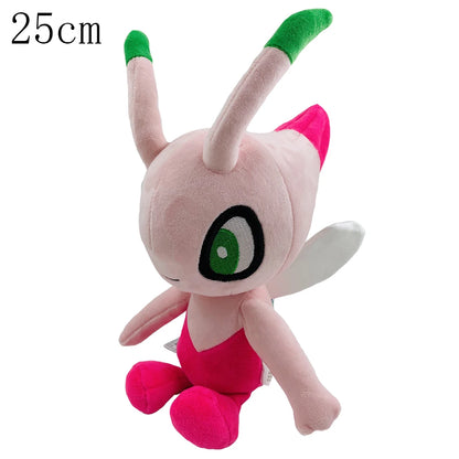 Pokemon Mega Dragonite Holding Dratini Sleeping Vaporeon Flareon Initial Pikachu Peluche Riding Gyarados Lapras Plush Doll