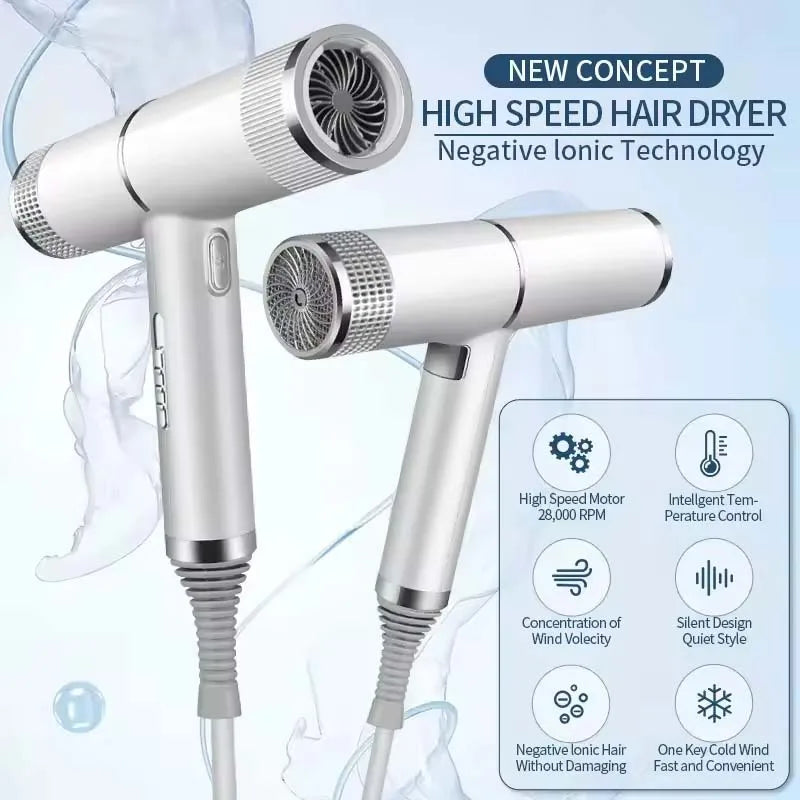 Best-selling hair dryer, multi-functional hair dryer, USB powerful vacuuming fan, portable hair dryer