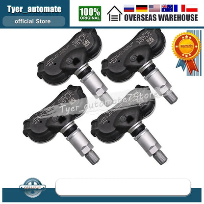 4PCS Tire Pressure Monitor Systems 42607-0R010 426070R010 TPMS SENSOR 315MHz For Toyota Highlander Rav4